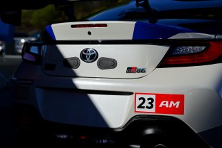 #23 Toyota GR86 of Tommy McCarthy Racing, driven by Tommy McCarthy, Toyota Gazoo Racing GR Cup of North America, SRO America, Sonoma Raceway, Sonoma California, April 2023
 | ©Copyright: Frederick Hardy II 2023

All rights reserved. No Usage Without Permission