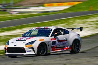 #80 Toyota GR86 of Nitro Motorsports, driven by Tyler Wettengel, Toyota Gazoo Racing GR Cup of North America SRO America, Sonoma Raceway, Sonoma California, April 2023
 | ©Copyright: Frederick Hardy II 2023

All rights reserved. No Usage Without Permission