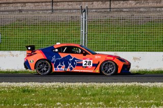 #28 Toyota GR86 of McCumbee McAleer Racing, driven by Justin Piscitelli, Toyota Gazoo Racing GR Cup of North America SRO America, Sonoma Raceway, Sonoma California, April 2023
 | ©Copyright: Frederick Hardy II 2023

All rights reserved. No Usage Without Permission