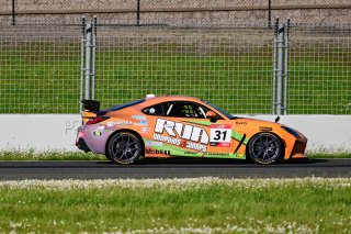 #31 Toyota GR86 of RVA Graphics Motorsports by Speed Syndicate, driven by Austin Dodge, Toyota Gazoo Racing GR Cup of North America SRO America, Sonoma Raceway, Sonoma California, April 2023
 | ©Copyright: Frederick Hardy II 2023

All rights reserved. No Usage Without Permission