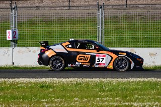 #57 Toyota GR86 of Copeland Motorsports, driven by Tyler Gonzalez, Toyota Gazoo Racing GR Cup of North America SRO America, Sonoma Raceway, Sonoma California, April 2023
 | &copy;Copyright: Frederick Hardy II 2023

All rights reserved. No Usage Without Permission