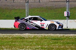 #98 Toyota GR86 of VGRT, driven by Canaan O'Connell, Toyota Gazoo Racing GR Cup of North America SRO America, Sonoma Raceway, Sonoma California, April 2023
 | ©Copyright: Frederick Hardy II 2023

All rights reserved. No Usage Without Permission