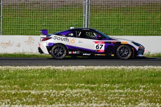 #67 Toyota GR86 of Smooge Racing, driven by Joey DaSilva, Toyota Gazoo Racing GR Cup of North America SRO America, Sonoma Raceway, Sonoma California, April 2023
 | ©Copyright: Frederick Hardy II 2023

All rights reserved. No Usage Without Permission