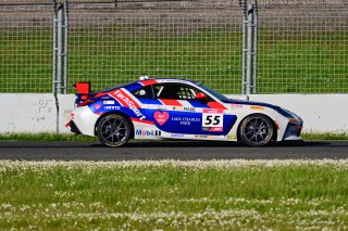#55 Toyota GR86 of TechSport Racing, driven by Spike Kohlbecker, Toyota Gazoo Racing GR Cup of North America SRO America, Sonoma Raceway, Sonoma California, April 2023
 | ©Copyright: Frederick Hardy II 2023

All rights reserved. No Usage Without Permission