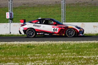 #66 Toyota GR86 of Smooge Racing, driven by Bailey Monette, Toyota Gazoo Racing GR Cup of North America SRO America, Sonoma Raceway, Sonoma California, April 2023
 | ©Copyright: Frederick Hardy II 2023

All rights reserved. No Usage Without Permission