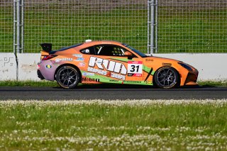 #31 Toyota GR86 of RVA Graphics Motorsports by Speed Syndicate, driven by Austin Dodge, Toyota Gazoo Racing GR Cup of North America SRO America, Sonoma Raceway, Sonoma California, April 2023
 | ©Copyright: Frederick Hardy II 2023

All rights reserved. No Usage Without Permission