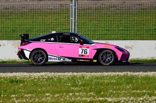 #76 Toyota GR86 of BSI Racing, driven by Steven Clemons, Toyota Gazoo Racing GR Cup of North America SRO America, Sonoma Raceway, Sonoma California, April 2023
 | ©Copyright: Frederick Hardy II 2023

All rights reserved. No Usage Without Permission