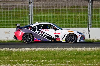 #88 Toyota GR86 of VGRT, driven by Ruben Iglesias Jr., Toyota Gazoo Racing GR Cup of North America SRO America, Sonoma Raceway, Sonoma California, April 2023
 | ©Copyright: Frederick Hardy II 2023

All rights reserved. No Usage Without Permission