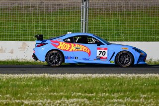 #70 Toyota GR86 of Nitro Motorsports, driven by Toni Breidinger, Toyota Gazoo Racing GR Cup of North America SRO America, Sonoma Raceway, Sonoma California, April 2023
 | ©Copyright: Frederick Hardy II 2023

All rights reserved. No Usage Without Permission