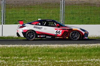 #66 Toyota GR86 of Smooge Racing, driven by Bailey Monette, Toyota Gazoo Racing GR Cup of North America SRO America, Sonoma Raceway, Sonoma California, April 2023
 | ©Copyright: Frederick Hardy II 2023

All rights reserved. No Usage Without Permission