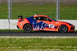 #27 Toyota GR86 of McCumbee McAleer Racing, driven by Lev Uretsky, Toyota Gazoo Racing GR Cup of North America, SRO America, Sonoma Raceway, Sonoma California, April 2023
 | ©Copyright: Frederick Hardy II 2023

All rights reserved. No Usage Without Permission