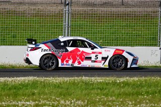 #5 Toyota GR86 of TechSport, driven by Gresham Wagner, Toyota Gazoo Racing GR Cup of North America SRO America, Sonoma Raceway, Sonoma California, April 2023
 | ©Copyright: Frederick Hardy II 2023

All rights reserved. No Usage Without Permission