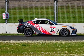#10 Toyota GR86 of PJM / VGRT, driven by Mark Pombo, Toyota Gazoo Racing GR Cup of North America SRO America, Sonoma Raceway, Sonoma California, April 2023
 | ©Copyright: Frederick Hardy II 2023

All rights reserved. No Usage Without Permission