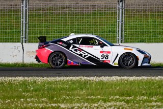 #98 Toyota GR86 of VGRT, driven by Canaan O'Connell, Toyota Gazoo Racing GR Cup of North America SRO America, Sonoma Raceway, Sonoma California, April 2023
 | ©Copyright: Frederick Hardy II 2023

All rights reserved. No Usage Without Permission