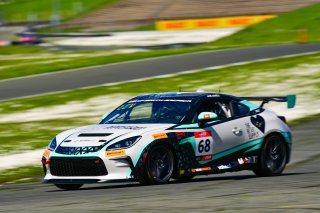 #68 Toyota GR86 of Smooge Racing, driven by Mia Lovell, Toyota Gazoo Racing GR Cup of North America SRO America, Sonoma Raceway, Sonoma California, April 2023
 | ©Copyright: Frederick Hardy II 2023

All rights reserved. No Usage Without Permission