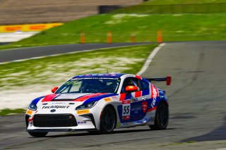 #55 Toyota GR86 of TechSport Racing, driven by Spike Kohlbecker, Toyota Gazoo Racing GR Cup of North America SRO America, Sonoma Raceway, Sonoma California, April 2023
 | ©Copyright: Frederick Hardy II 2023

All rights reserved. No Usage Without Permission