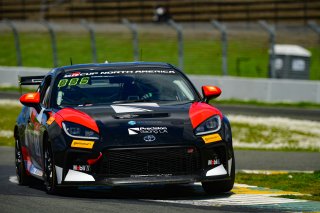 #73 Toyota GR86 of Precision Racing LA, driven by Aidan Yoder, Toyota Gazoo Racing GR Cup of North America SRO America, Sonoma Raceway, Sonoma California, April 2023
 | ©Copyright: Frederick Hardy II 2023

All rights reserved. No Usage Without Permission