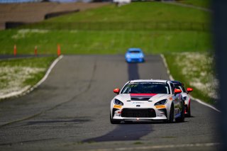 #44 Toyota GR86 of PJM / VGRT, driven by Derek Jones, Toyota Gazoo Racing GR Cup of North America SRO America, Sonoma Raceway, Sonoma California, April 2023
 | ©Copyright: Frederick Hardy II 2023

All rights reserved. No Usage Without Permission