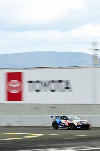#71 Toyota GR86 of Copeland Motorsports, driven by Paul Bocuse, Toyota Gazoo Racing GR Cup of North America, SRO America, Sonoma Raceway, Sonoma California, April 2023
 | ©Copyright: Frederick Hardy II 2023

All rights reserved. No Usage Without Permission