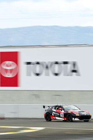 #73 Toyota GR86 of Precision Racing LA, driven by Aidan Yoder, Toyota Gazoo Racing GR Cup of North America SRO America, Sonoma Raceway, Sonoma California, April 2023
 | ©Copyright: Frederick Hardy II 2023

All rights reserved. No Usage Without Permission