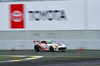#44 Toyota GR86 of PJM / VGRT, driven by Derek Jones, Toyota Gazoo Racing GR Cup of North America SRO America, Sonoma Raceway, Sonoma California, April 2023
 | ©Copyright: Frederick Hardy II 2023

All rights reserved. No Usage Without Permission
