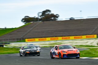 #28 Toyota GR86 of McCumbee McAleer Racing, driven by Justin Piscitelli, Toyota Gazoo Racing GR Cup of North America SRO America, Sonoma Raceway, Sonoma California, April 2023
 | ©Copyright: Frederick Hardy II 2023

All rights reserved. No Usage Without Permission