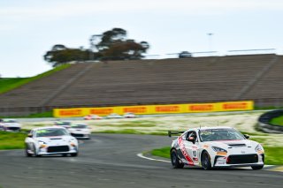 #10 Toyota GR86 of PJM / VGRT, driven by Mark Pombo, Toyota Gazoo Racing GR Cup of North America SRO America, Sonoma Raceway, Sonoma California, April 2023
 | ©Copyright: Frederick Hardy II 2023

All rights reserved. No Usage Without Permission