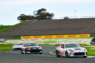 #44 Toyota GR86 of PJM / VGRT, driven by Derek Jones, Toyota Gazoo Racing GR Cup of North America SRO America, Sonoma Raceway, Sonoma California, April 2023
 | ©Copyright: Frederick Hardy II 2023

All rights reserved. No Usage Without Permission
