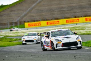#24 Toyota GR86 of Nitro Motorsports, driven by William Sawalich, Toyota Gazoo Racing GR Cup of North America SRO America, Sonoma Raceway, Sonoma California, April 2023
 | ©Copyright: Frederick Hardy II 2023

All rights reserved. No Usage Without Permission