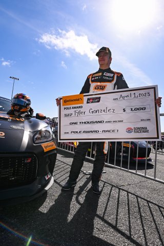 #57 Toyota GR86 of Copeland Motorsports, driven by Tyler Gonzalez, Toyota Gazoo Racing GR Cup of North America SRO America, Sonoma Raceway, Sonoma California, April 2023
 | &copy;Copyright: Frederick Hardy II 2023

All rights reserved. No Usage Without Permission