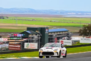 #80 Toyota GR86 of Nitro Motorsports, driven by Tyler Wettengel, Toyota Gazoo Racing GR Cup of North America SRO America, Sonoma Raceway, Sonoma California, April 2023
 | ©Copyright: Frederick Hardy II 2023

All rights reserved. No Usage Without Permission