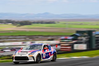 #55 Toyota GR86 of TechSport Racing, driven by Spike Kohlbecker, Toyota Gazoo Racing GR Cup of North America SRO America, Sonoma Raceway, Sonoma California, April 2023
 | ©Copyright: Frederick Hardy II 2023

All rights reserved. No Usage Without Permission