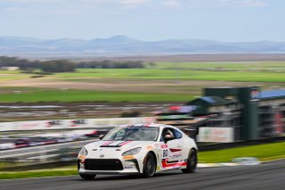 #80 Toyota GR86 of Nitro Motorsports, driven by Tyler Wettengel, Toyota Gazoo Racing GR Cup of North America SRO America, Sonoma Raceway, Sonoma California, April 2023
 | ©Copyright: Frederick Hardy II 2023

All rights reserved. No Usage Without Permission