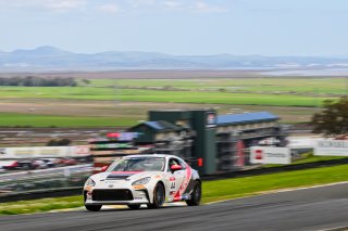 #44 Toyota GR86 of PJM / VGRT, driven by Derek Jones, Toyota Gazoo Racing GR Cup of North America SRO America, Sonoma Raceway, Sonoma California, April 2023
 | ©Copyright: Frederick Hardy II 2023

All rights reserved. No Usage Without Permission