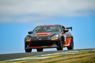#7 Toyota GR86 of Zotz Racing, Michael Garcia, Toyota Gazoo Racing GR Cup of North America SRO America, Sonoma Raceway, Sonoma California, April 2023
 | ©Copyright: Frederick Hardy II 2023

All rights reserved. No Usage Without Permission