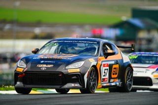#57 Toyota GR86 of Copeland Motorsports, driven by Tyler Gonzalez, Toyota Gazoo Racing GR Cup of North America SRO America, Sonoma Raceway, Sonoma California, April 2023
 | &copy;Copyright: Frederick Hardy II 2023

All rights reserved. No Usage Without Permission