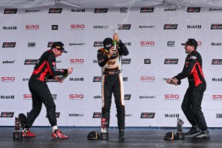 #57 Toyota GR86 of Copeland Motorsports, driven by Tyler Gonzalez, Toyota Gazoo Racing GR Cup of North America, #5 Toyota GR86 of TechSport, driven by Gresham Wagner, #55 Toyota GR86 of TechSport Racing, driven by Spike Kohlbecker, Toyota Gazoo Racing GR  | &copy;Copyright: Frederick Hardy II 2023

All rights reserved. No Usage Without Permission