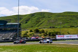 #71 Toyota GR86 of Copeland Motorsports, driven by Paul Bocuse, Toyota Gazoo Racing GR Cup of North America, #09 Toyota GR86 of Precision Racing, LA driven by Cat Lauren, SRO America, Sonoma Raceway, Sonoma California, April 2023
 | ©Copyright: Frederick Hardy II 2023

All rights reserved. No Usage Without Permission