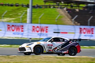 #98 Toyota GR86 of VGRT, driven by Canaan O'Connell, Toyota Gazoo Racing GR Cup of North America SRO America, Sonoma Raceway, Sonoma California, April 2023
 | &copy;Copyright: Frederick Hardy II 2023

All rights reserved. No Usage Without Permission