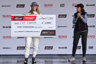 #09 Toyota GR86 of Precision Racing, LA driven by Cat Lauren, Toyota Gazoo Racing GR Cup of North America, SRO America, Sonoma Raceway, Sonoma California, April 2023n
 | ©Copyright: Frederick Hardy II 2023

All rights reserved. No Usage Without Permission