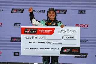 #68 Toyota GR86 of Smooge Racing, driven by Mia Lovell, Toyota Gazoo Racing GR Cup of North America SRO America, Circuit of the Americas, Austin, Texas, May 2023
 | ©Copyright: Frederick Hardy II / SRO 2023/  

All rights reserved. No Usage Without Permission