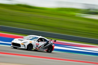 #98 Toyota GR86 of VGRT, driven by Canaan O'Connell, Toyota Gazoo Racing GR Cup of North America SRO America, Circuit of the Americas, Austin, Texas, May 2023
 | ©Copyright: Frederick Hardy II / SRO 2023/  

All rights reserved. No Usage Without Permission