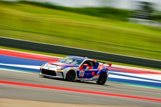 #55 Toyota GR86 of TechSport Racing, driven by Spike Kohlbecker, Toyota Gazoo Racing GR Cup of North America SRO America, Circuit of the Americas, Austin, Texas, May 2023
 | ©Copyright: Frederick Hardy II / SRO 2023/  

All rights reserved. No Usage Without Permission