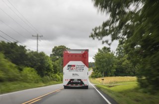 GRG haulers leave for VIR on Monday morning.

Photos By
—Swikar Patel/TRD | Swikar Patel/TRD