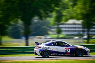 #67 Toyota GR86 of Smooge Racing, driven by Joey DaSilva, Toyota Gazoo Racing GR Cup of North America SRO America, Virginia International Raceway, Alton, Virginia, June 2023
 | ©Copyright: Frederick Hardy II / SRO 2023/  

All rights reserved. No Usage Without Permission
