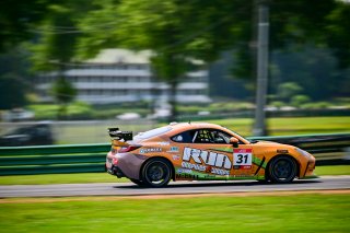 #31 Toyota GR86 of RVA Graphics Motorsports by Speed Syndicate, driven by Austin Dodge, Toyota Gazoo Racing GR Cup of North America SRO America, Virginia International Raceway, Alton, Virginia, June 2023
 | ©Copyright: Frederick Hardy II / SRO 2023/  

All rights reserved. No Usage Without Permission