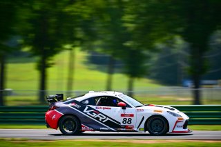 #88 Toyota GR86 of VGRT, driven by Ruben Iglesias Jr., Toyota Gazoo Racing GR Cup of North America SRO America, Virginia International Raceway, Alton, Virginia, June 2023
 | ©Copyright: Frederick Hardy II / SRO 2023/  

All rights reserved. No Usage Without Permission