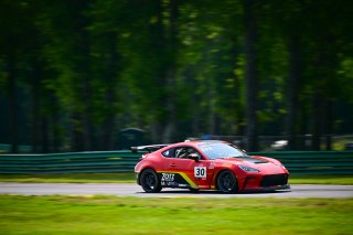 #30 Toyota GR86 of Zotz Racing, driven by Alex Garcia, Toyota Gazoo Racing GR Cup of North America SRO America, Virginia International Raceway, Alton, Virginia, June 2023
 | ©Copyright: Frederick Hardy II / SRO 2023/  

All rights reserved. No Usage Without Permission