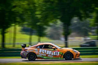 #11 Toyota GR86 of RVA Graphics Motorsports by Speed Syndicate, driven by Farran Davis, Toyota Gazoo Racing GR Cup of North America SRO America, Virginia International Raceway, Alton, Virginia, June 2023
 | ©Copyright: Frederick Hardy II / SRO 2023/  

All rights reserved. No Usage Without Permission