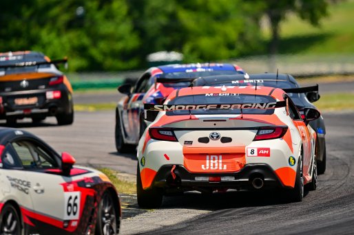#8 Toyota GR86 of Smooge Racing, driven by Will Robusto, Toyota Gazoo Racing GR Cup of North America SRO America, Virginia International Raceway, Alton, Virginia, June 2023
 | ©Copyright: Frederick Hardy II / SRO 2023/  

All rights reserved. No Usage Without Permission